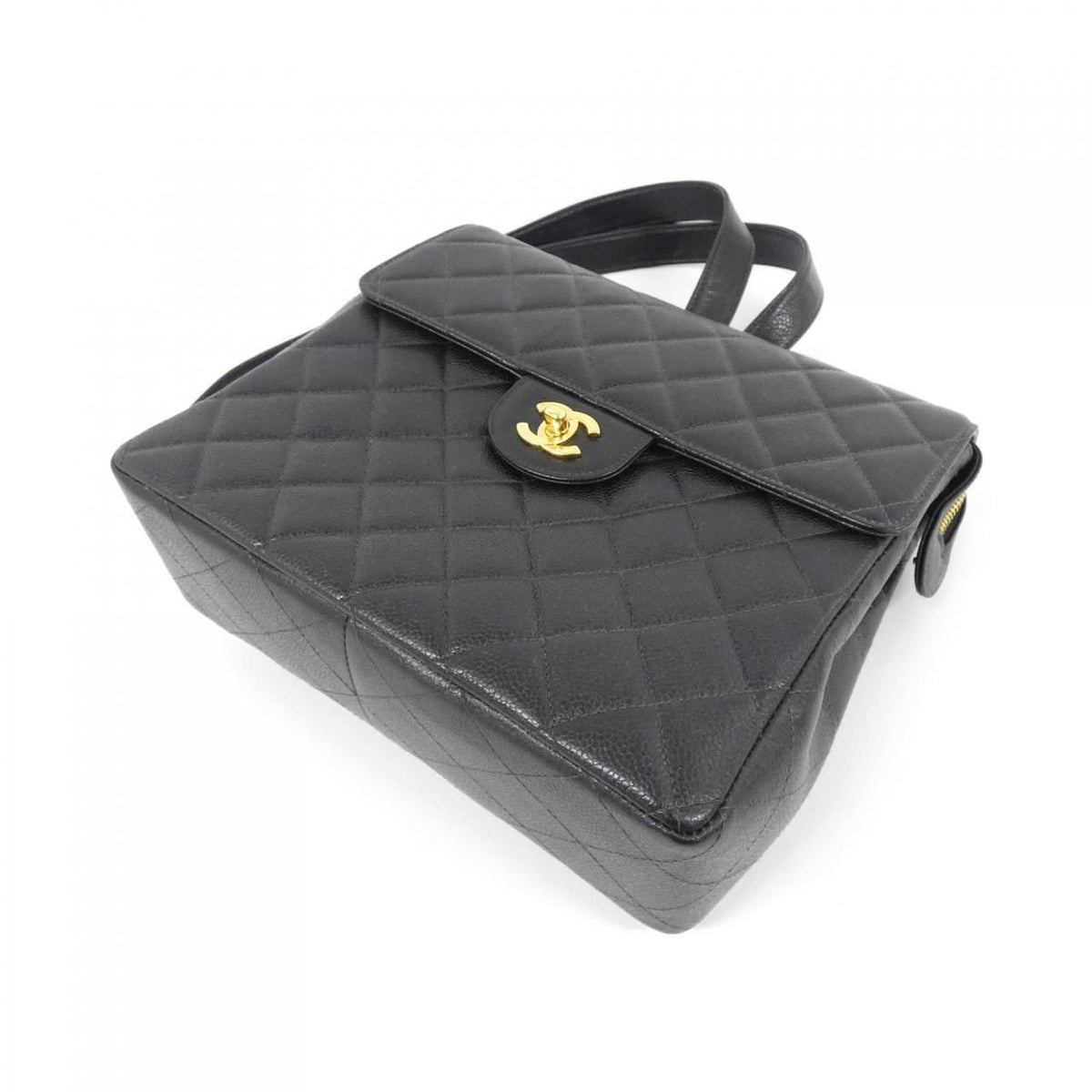 Chanel Vintage Backpack Black — view 3