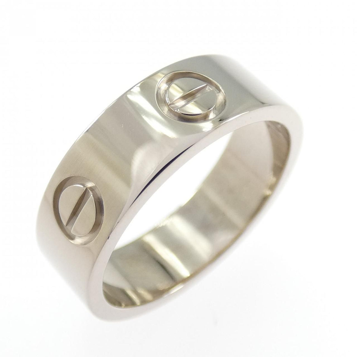 Cartier Love Ring White Gold