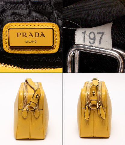 Prada Shoulder Bag Yellow — view 4
