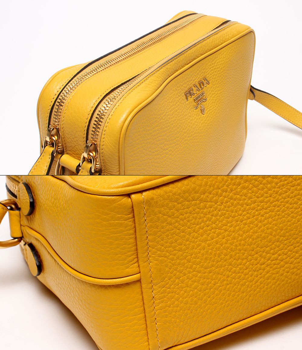 Prada Shoulder Bag Yellow — view 5