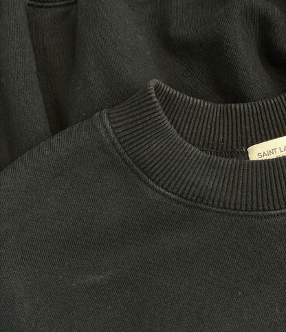 Saint Laurent Paris Cropped Sweatshirt — view 6