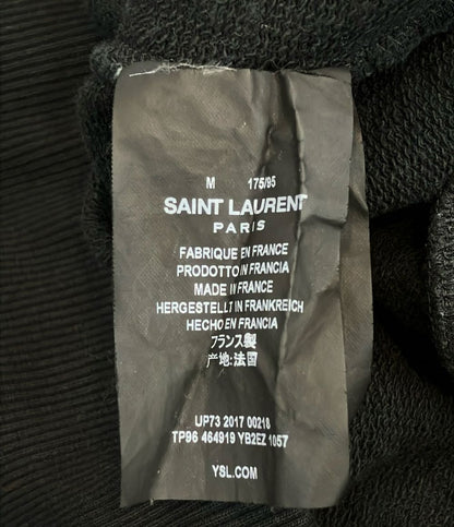 Saint Laurent Paris Cropped Sweatshirt — view 4