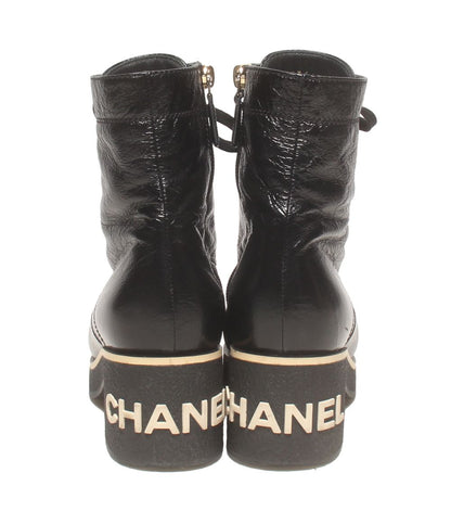 Chanel Short Boots Lace Up — view 3