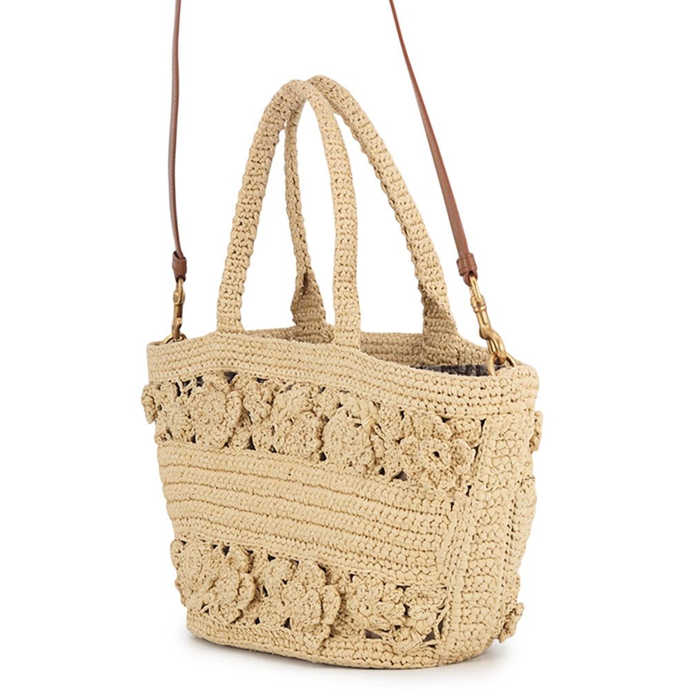 Dior Handbag Panier Chapeau Raffia 2-Way Basket — view 2