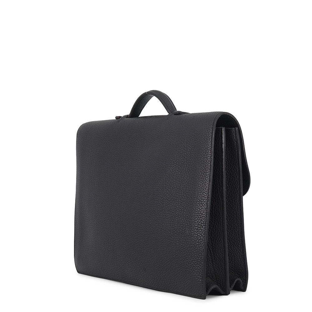 Hermes Business Bag Sac a Depeches 38 Black Gold Togo — view 2
