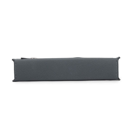 Hermes Wallet on Chain Nappe-to-Go Grimisty Silver Epsom — view 3
