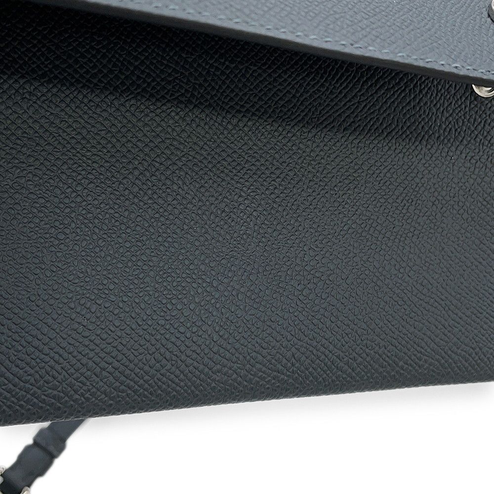 Hermes Wallet on Chain Nappe-to-Go Grimisty Silver Epsom — view 6
