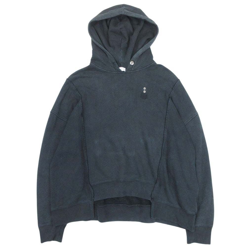 Moncler Palm Angels Back Print Hoodie Genius M Black — view 2
