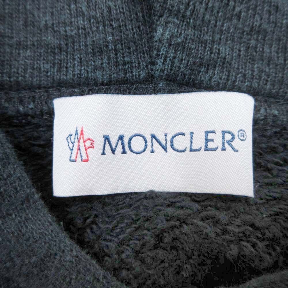 Moncler Palm Angels Back Print Hoodie Genius M Black — view 7