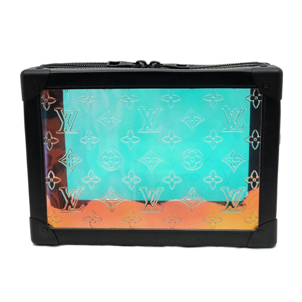 Louis Vuitton Monogram Rythme Soft Trunk Shoulder Bag Black — view 2