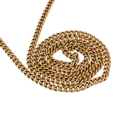 Gucci GG Marmont Leather Mini Bucket Chain Shoulder Bag Ivory — view 6