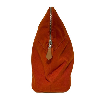 Hermes Canvas Bolide Pouch 31 Orange — view 3