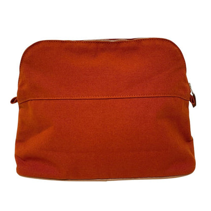 Hermes Canvas Bolide Pouch 31 Orange — view 2