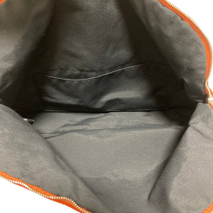 Hermes Canvas Bolide Pouch 31 Orange — view 6