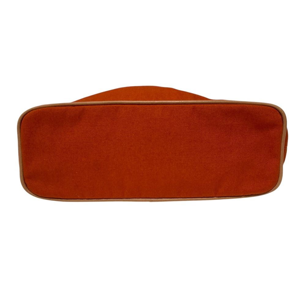 Hermes Canvas Bolide Pouch 31 Orange — view 4