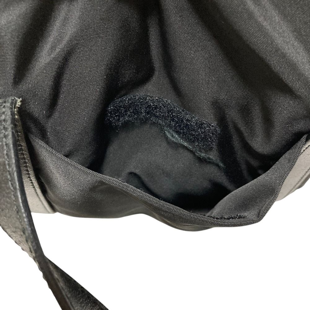 Prada Nylon Shoulder Tote Bag Black — view 7
