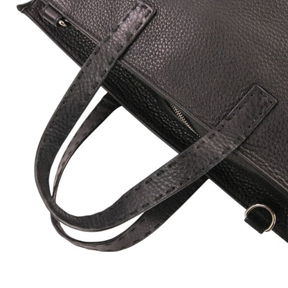 Fendi Selleria Roman Leather Stitch Tote Bag — view 6