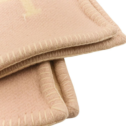 Hermes Cashmere Blend Baby Blade Avalon Throw Pink White — view 4
