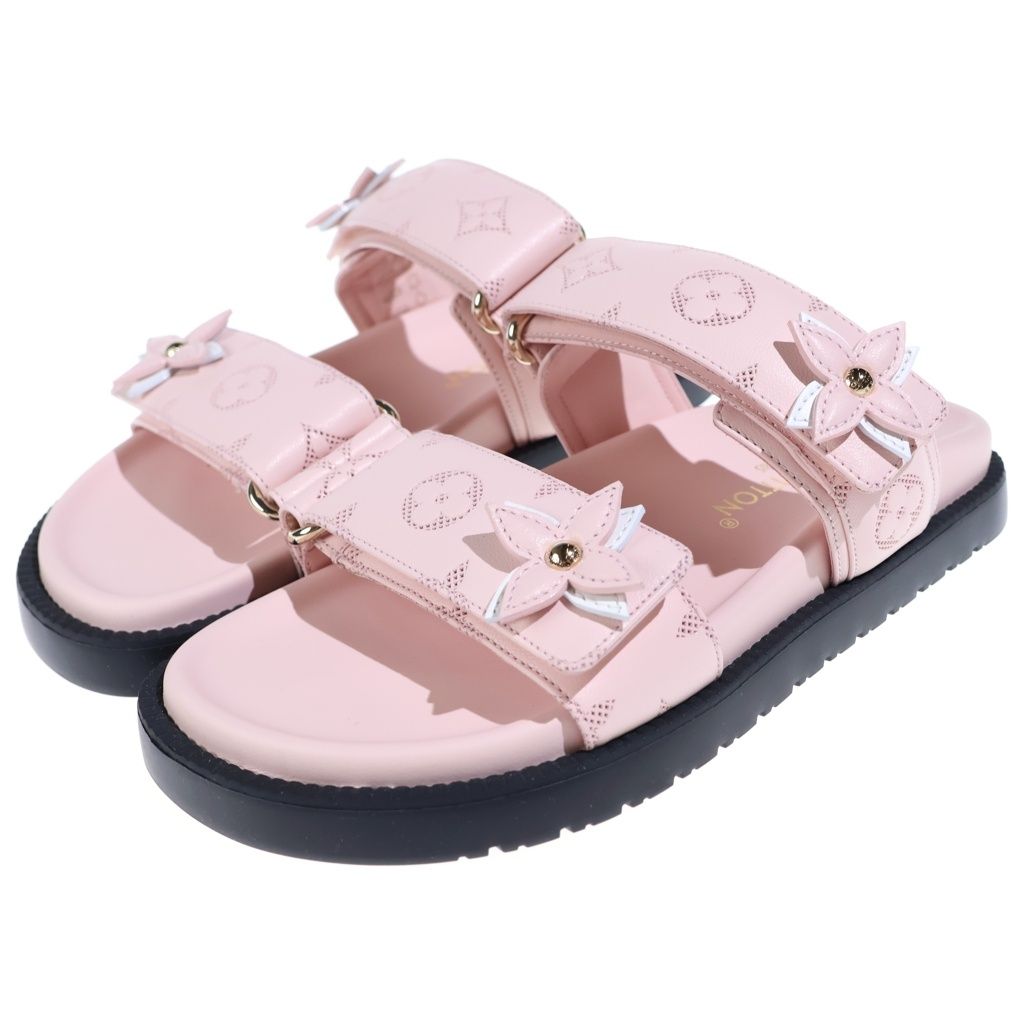Louis Vuitton Sunset Line Sandals Pink — view 2
