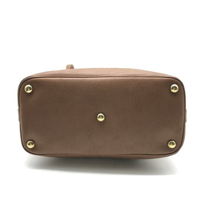 Gucci GG Canvas Leather Hand Shoulder 2-Way Bag Brown — view 4
