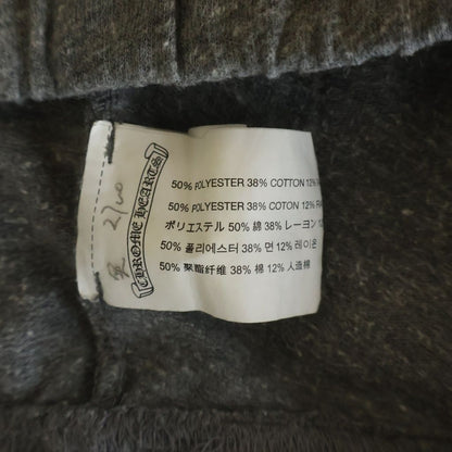 Chrome Hearts Sweatpants BS Flare Scroll Label Print Gray — view 8