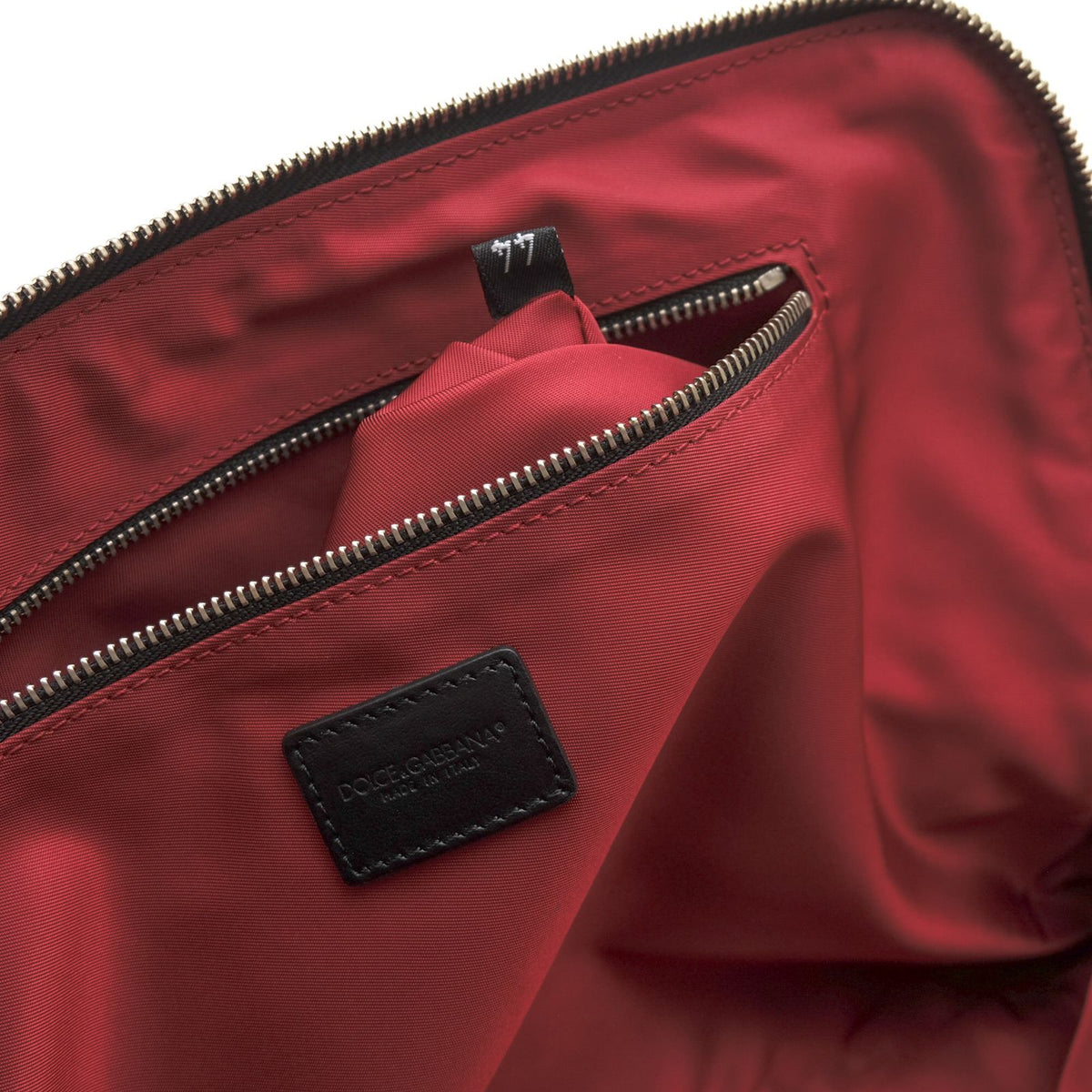 Dolce & Gabbana Clutch Cotton Canvas Black — view 8