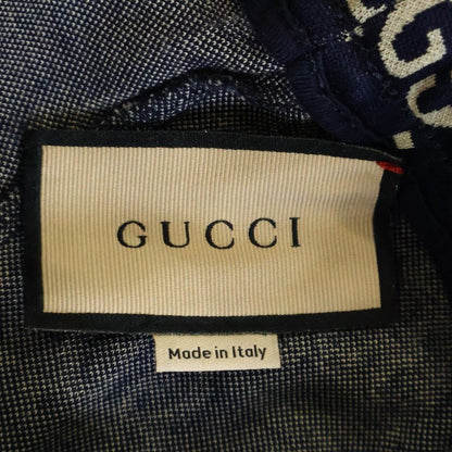 Gucci GG Jacquard Sweatpants Jogging Track Navy — view 6