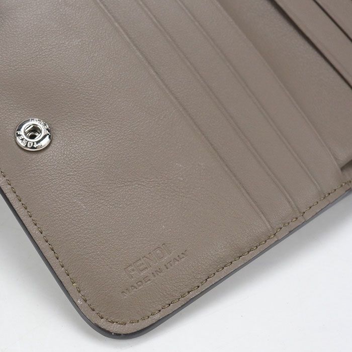 Fendi Compact Wallet Bifold Calfskin — view 5