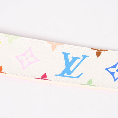 Louis Vuitton Ceinture Belt White Multicolor Gold — view 8