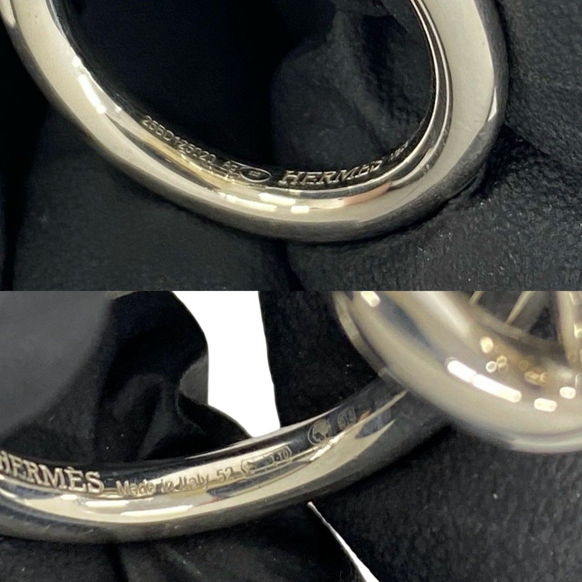 Hermes Echappee Ring 925 Sterling Silver — view 3