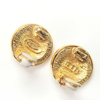 Chanel Earrings Vintage Gold — view 6
