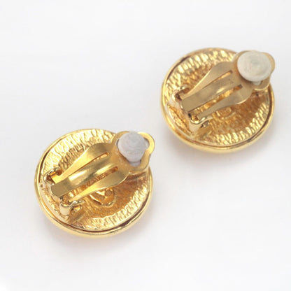 Chanel Earrings Vintage Gold — view 5