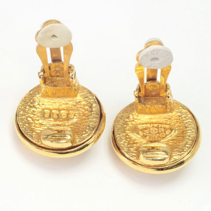 Chanel Earrings Vintage Gold — view 7