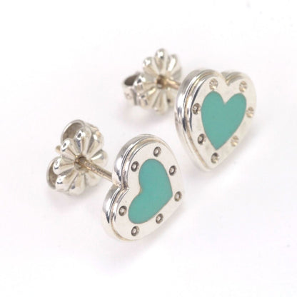 Tiffany & Co Earrings Return to Tiffany Heart Blue — view 4