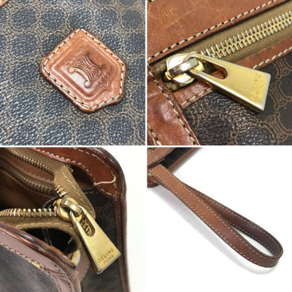 Celine Second Bag Macadam Pattern Brown — view 5