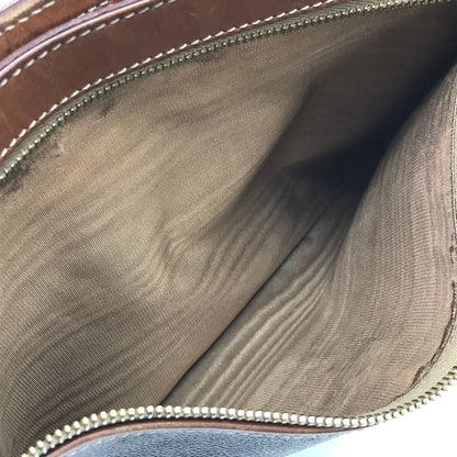 Celine Second Bag Macadam Pattern Brown — view 6