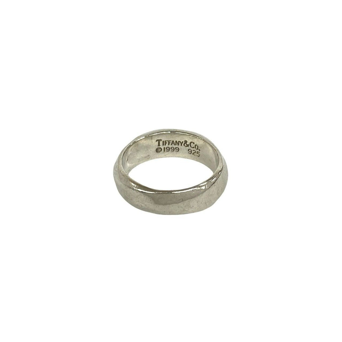 Tiffany & Co Vintage Knife Edge Ring 925 Sterling Silver — view 6