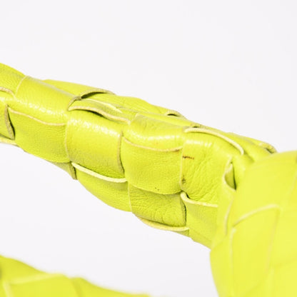 Bottega Veneta Mini Jodie Handbag Intrecciato Lime Green — view 8