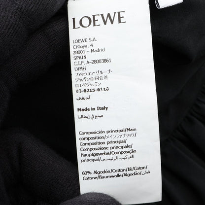 Loewe Anagram Hem Ruffle Black Jacket — view 5