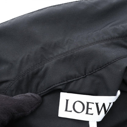 Loewe Anagram Hem Ruffle Black Jacket — view 6
