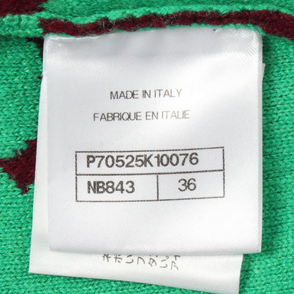 Chanel Knit CC Logo Crew Neck Cashmere Sweater — view 5