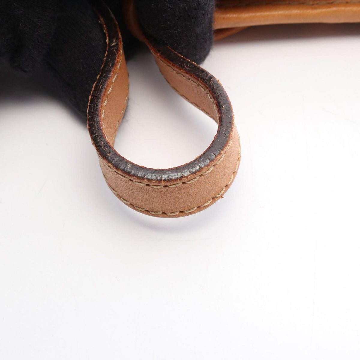 Celine Shoulder Bag Flap Macadam Brown Canvas Leather — view 8