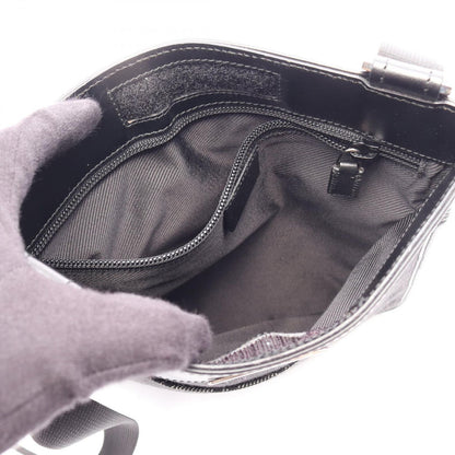 Gucci Shoulder Bag GG Canvas Gray Black — view 3