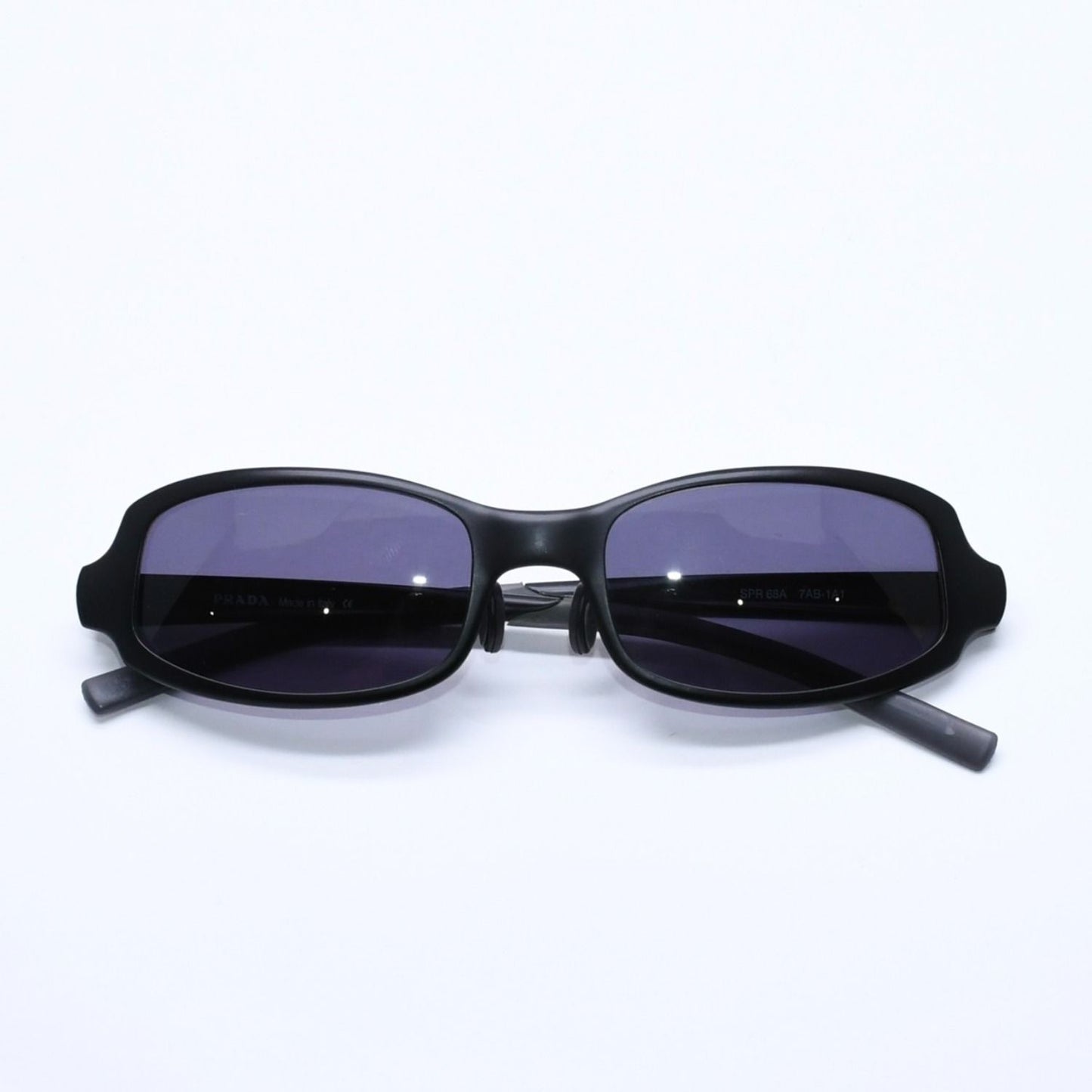Prada Square Sunglasses Eyewear Metal Acetate Black