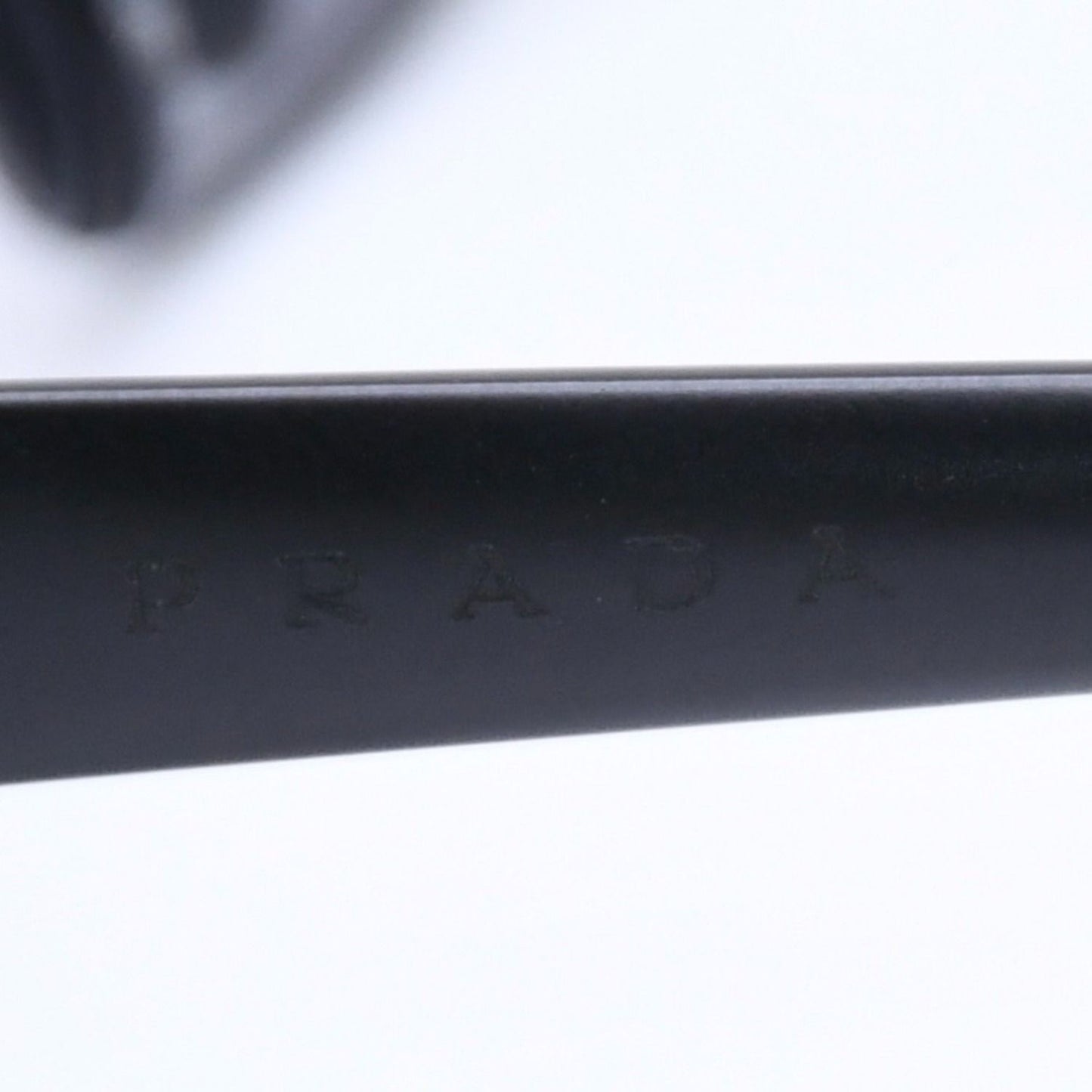 Prada Square Sunglasses Eyewear Metal Acetate Black — view 6