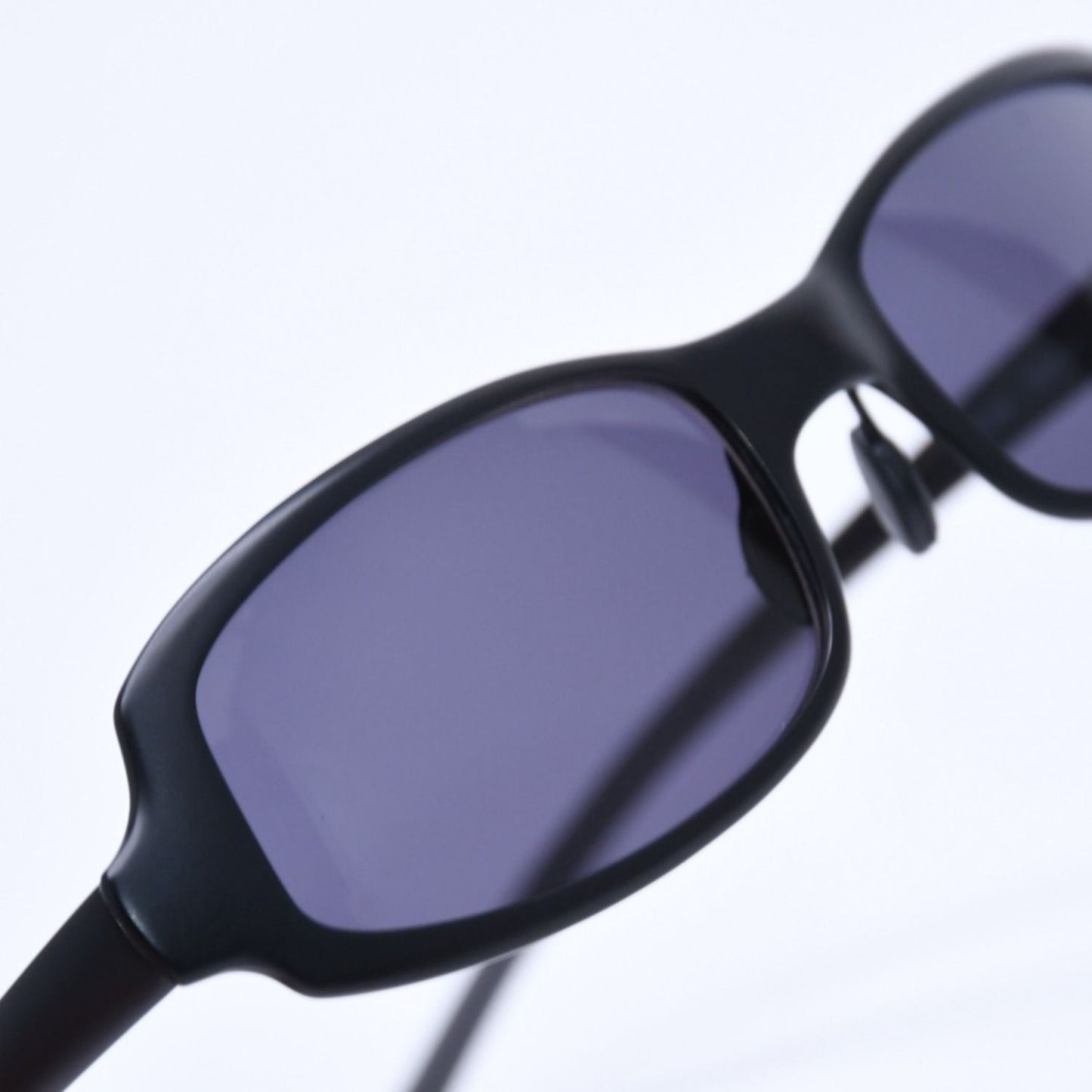 Prada Square Sunglasses Eyewear Metal Acetate Black — view 8