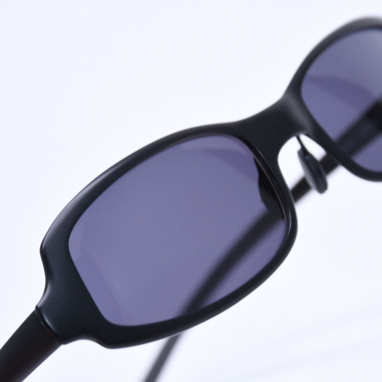 Prada Square Sunglasses Eyewear Metal Acetate Black — view 8