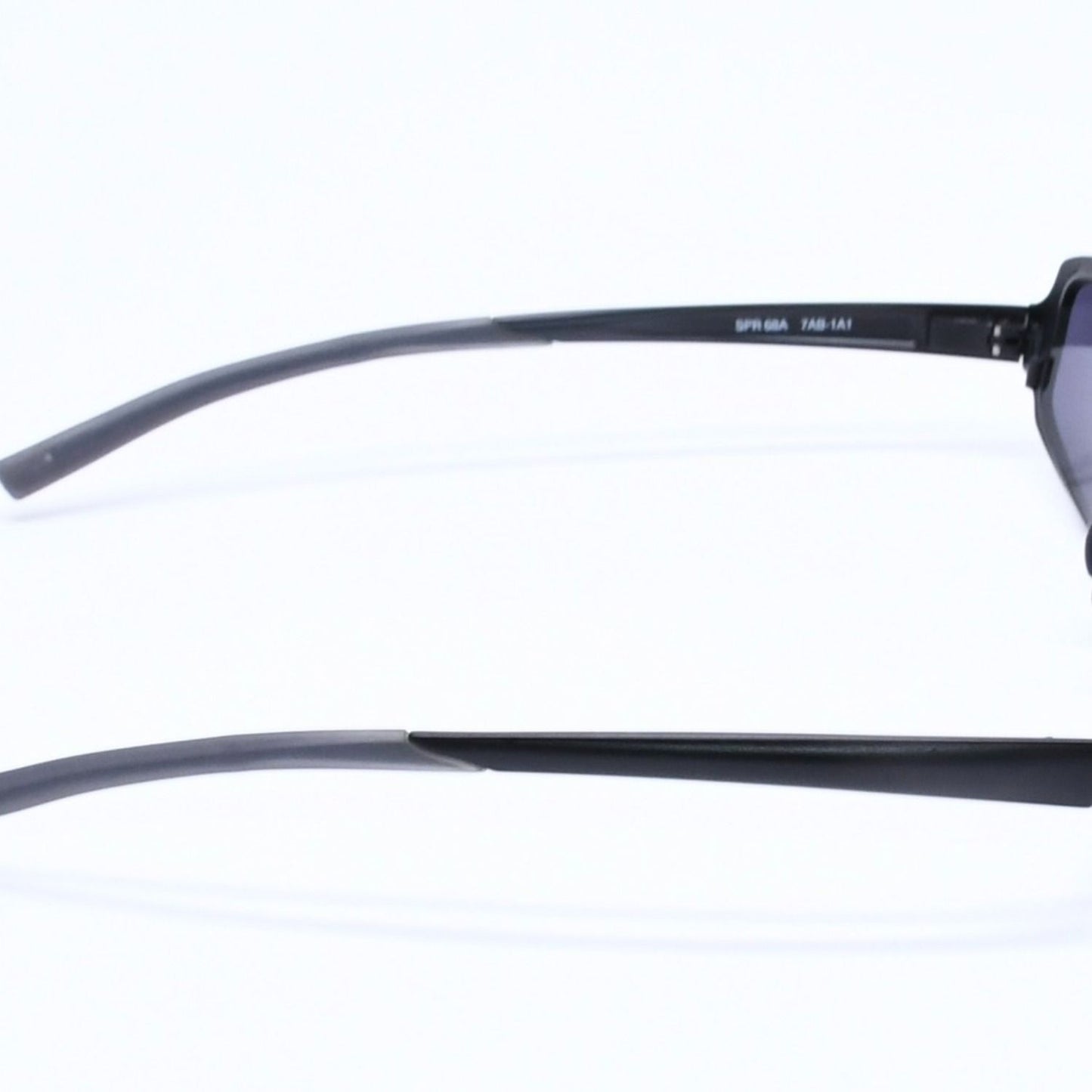 Prada Square Sunglasses Eyewear Metal Acetate Black — view 4