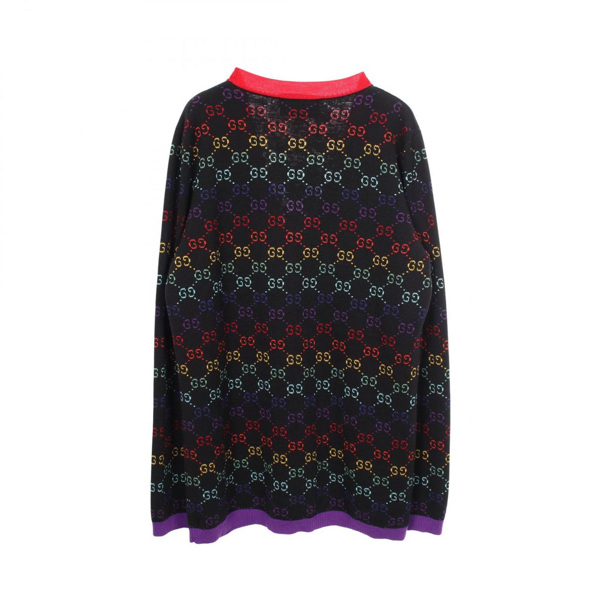 Gucci Cardigan GG Pattern Wool — view 2