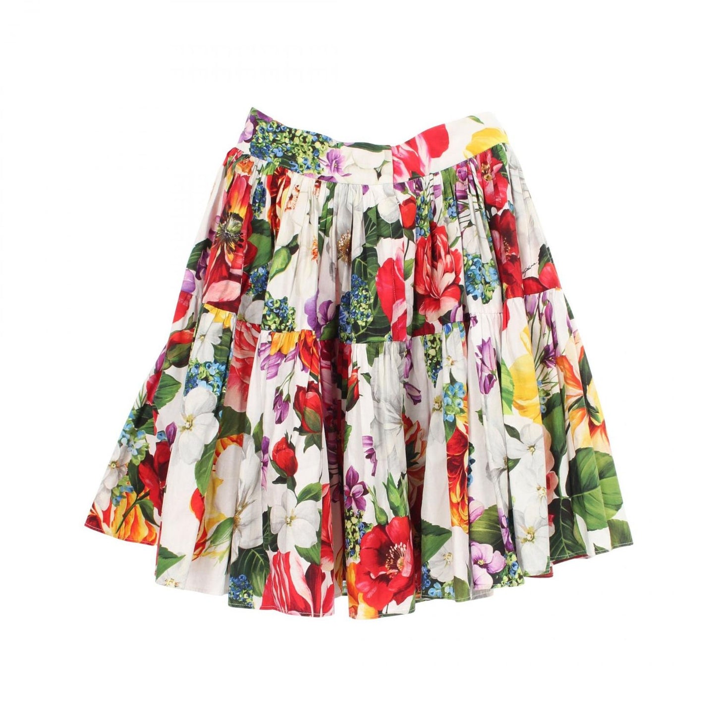 Dolce & Gabbana Skirt Floral Pattern Cotton — view 2